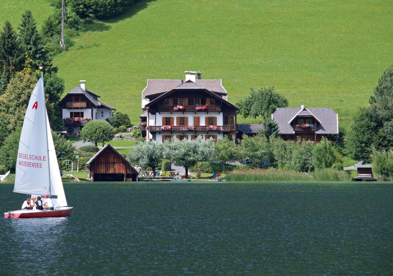 Ferienhof Obergasser Und Bergblick Weissensee Luaran gambar