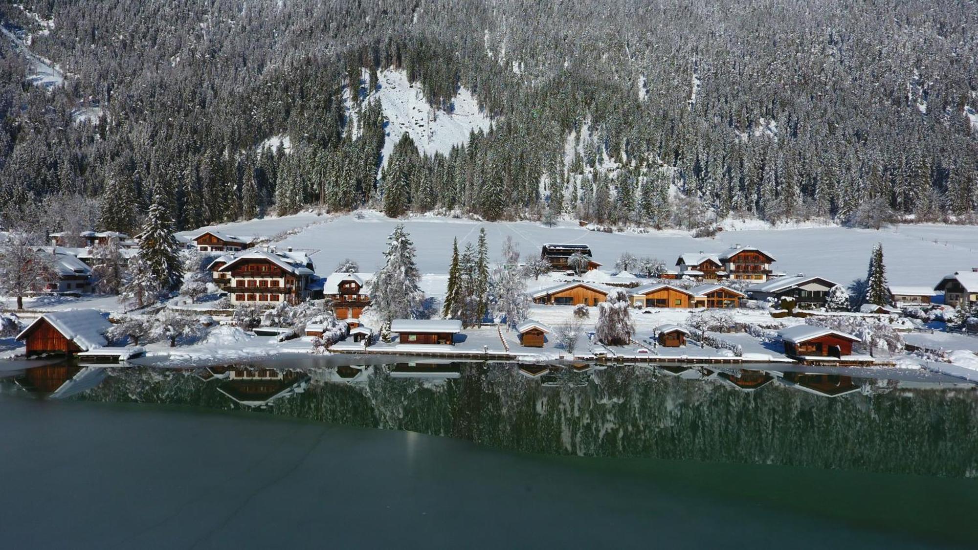 Ferienhof Obergasser Und Bergblick Weissensee Luaran gambar
