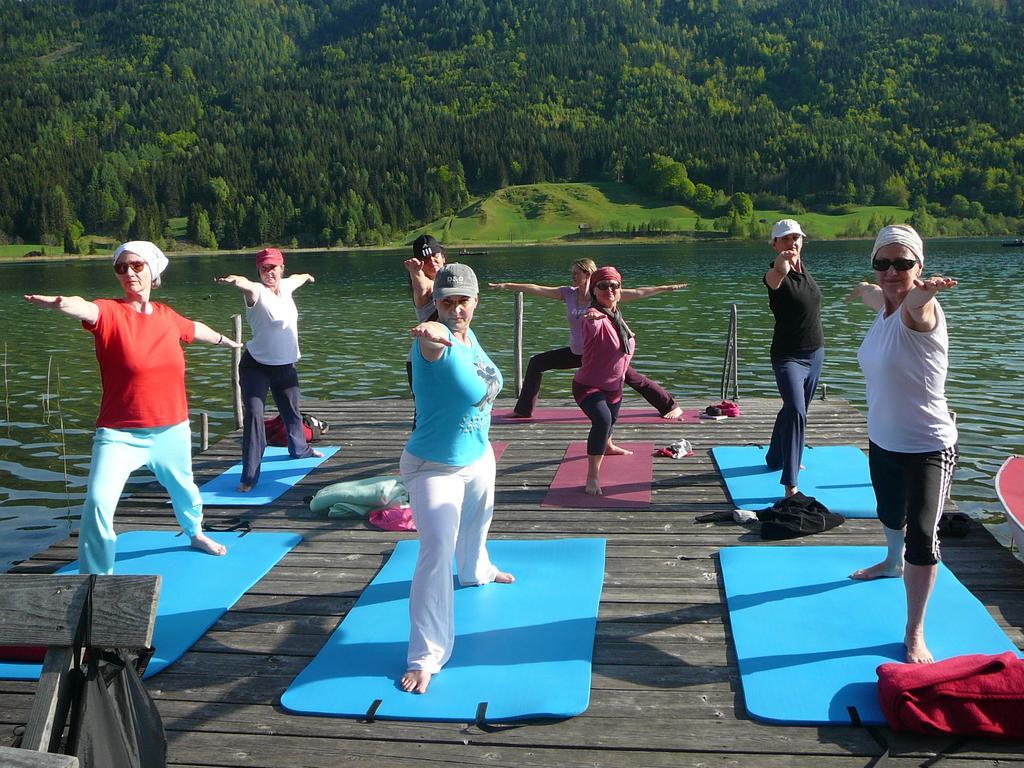 Ferienhof Obergasser Und Bergblick Weissensee Luaran gambar
