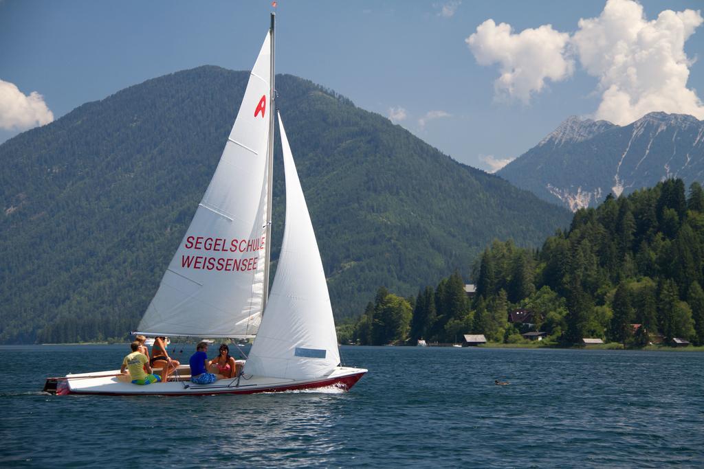 Ferienhof Obergasser Und Bergblick Weissensee Luaran gambar