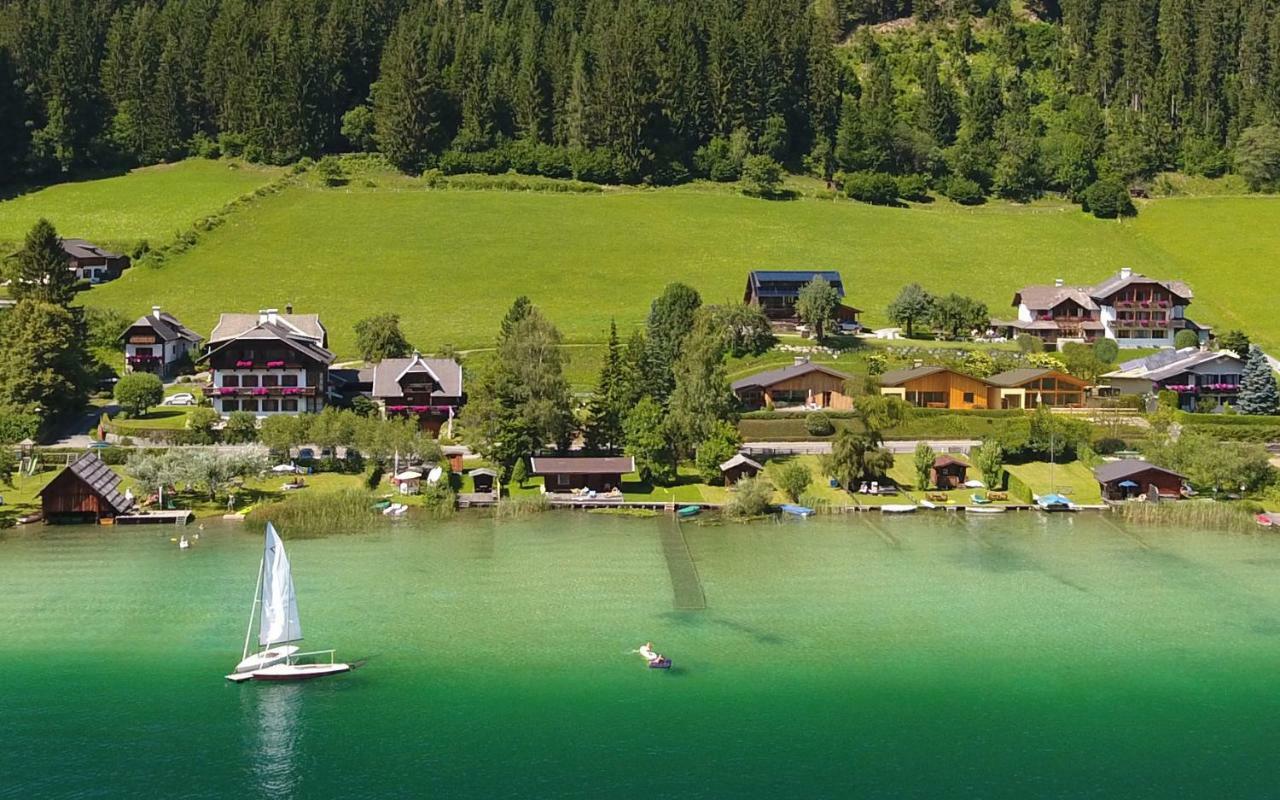 Ferienhof Obergasser Und Bergblick Weissensee Luaran gambar